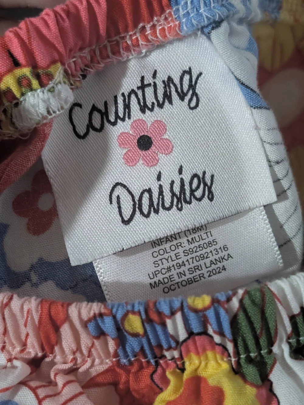 Counting Daisies Bright Floral Sundress with Matching Bloomers